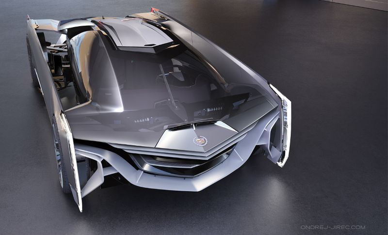 Illustration for article titled If Darth Vader had a car, it would be this killer Cadillac concept